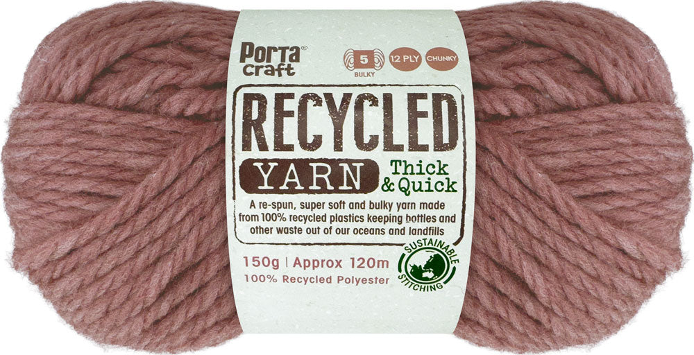 Recycled Yarn 150g 120m 12ply Cameo Melange