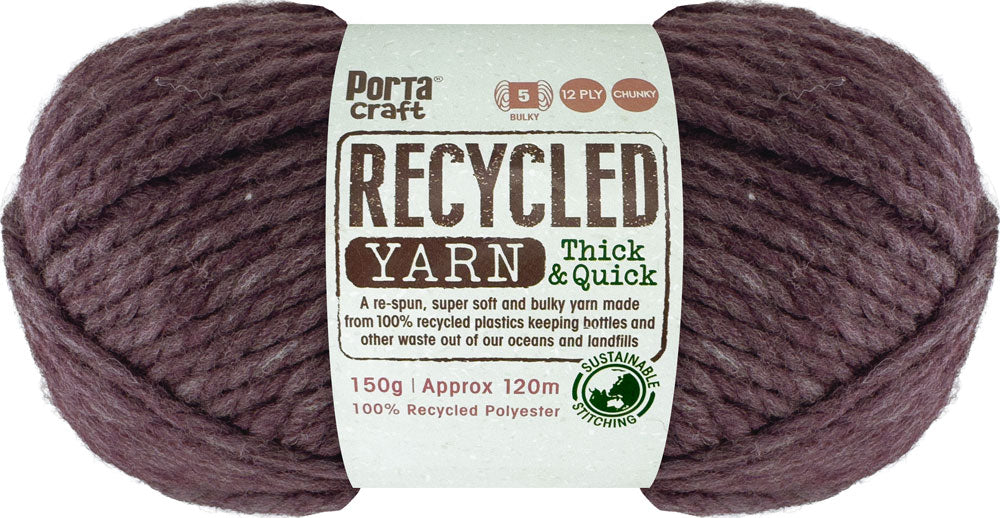 Recycled Yarn 150g 120m 12ply Elegant Melange