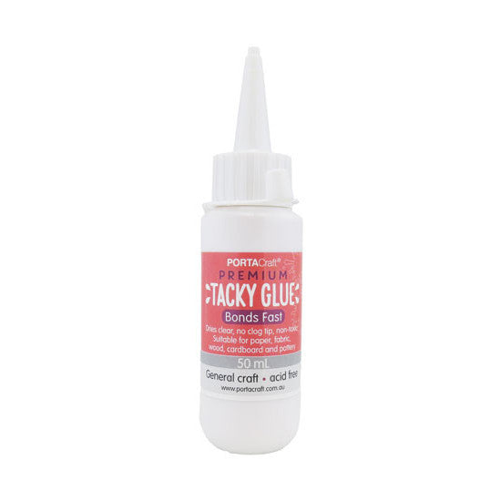 Porta Craft Premium Tacky Glue 50ml Fast Bond