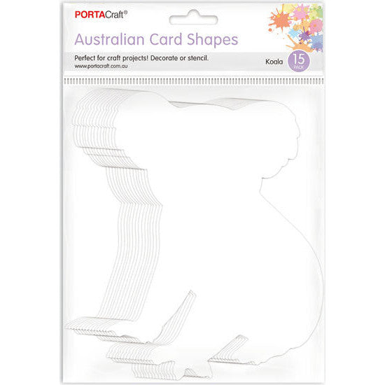 Aussie Cardstock Koala 15pk