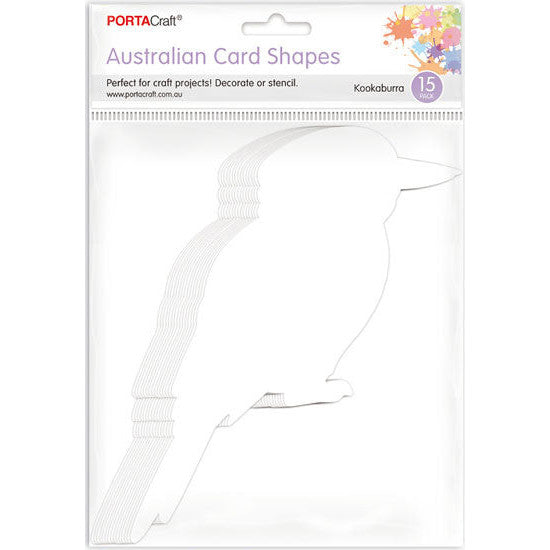 Aussie Cardstock Kookaburra 15pk