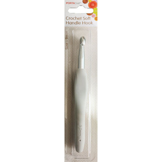 Crochet Hook Soft Handle Size 9mm 1pk