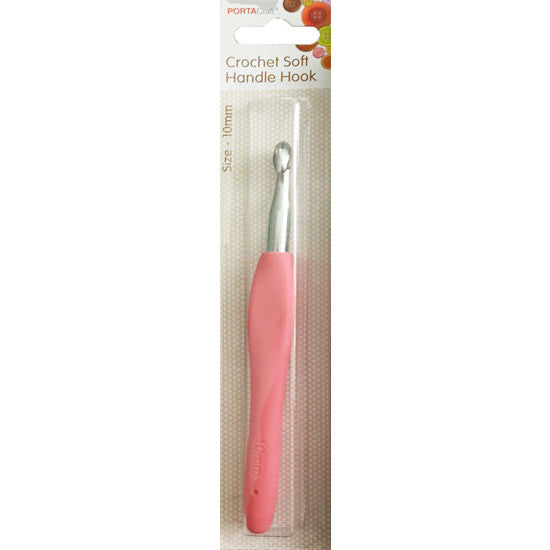 Crochet Hook Soft Handle Size 10mm 1pk