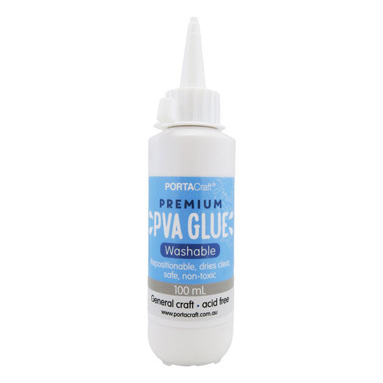 Porta Craft Premium PVA Glue 100ml Repositionable