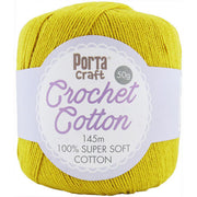 Crochet Cotton 50g 145m 3ply Bell Pepper