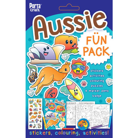 Activity Fun Pack Aussie Animals & Landmarks