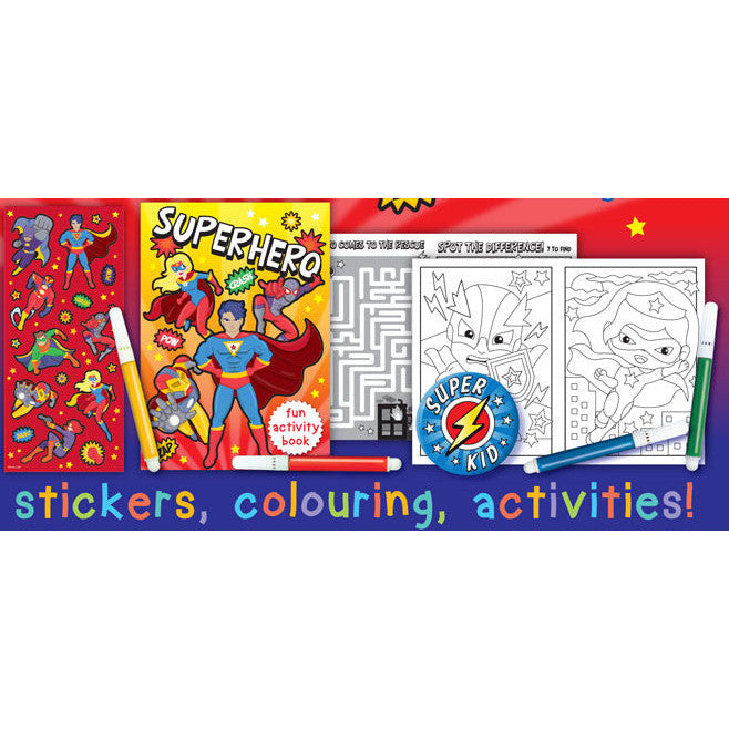 Activity Fun Pack Superheroes