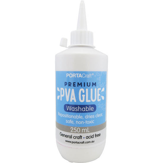 Porta Craft Premium PVA Glue 250ml Repositionable