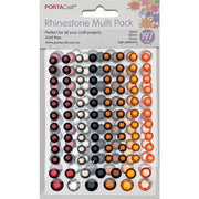 Porta Craft Craft Vault Rhinestones Asst Sizes 197pk - Ochre Art