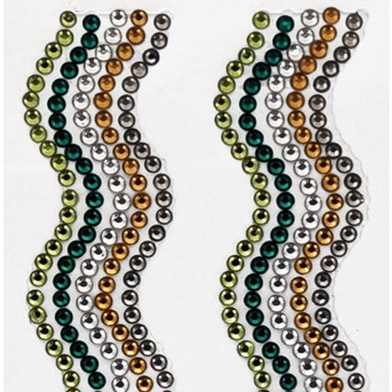 Porta Craft Rhinestone Strips 19mm x 30cm Waves 2pk - Crafter's Mine