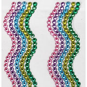Porta Craft Rhinestone Strips 19mm x 30cm Waves 2pk - Pastels
