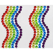 Porta Craft Rhinestone Strips 19mm x 30cm Waves 2pk - Rainbow