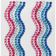Porta Craft Rhinestone Strips 19mm x 30cm Waves 2pk - Soft Princess