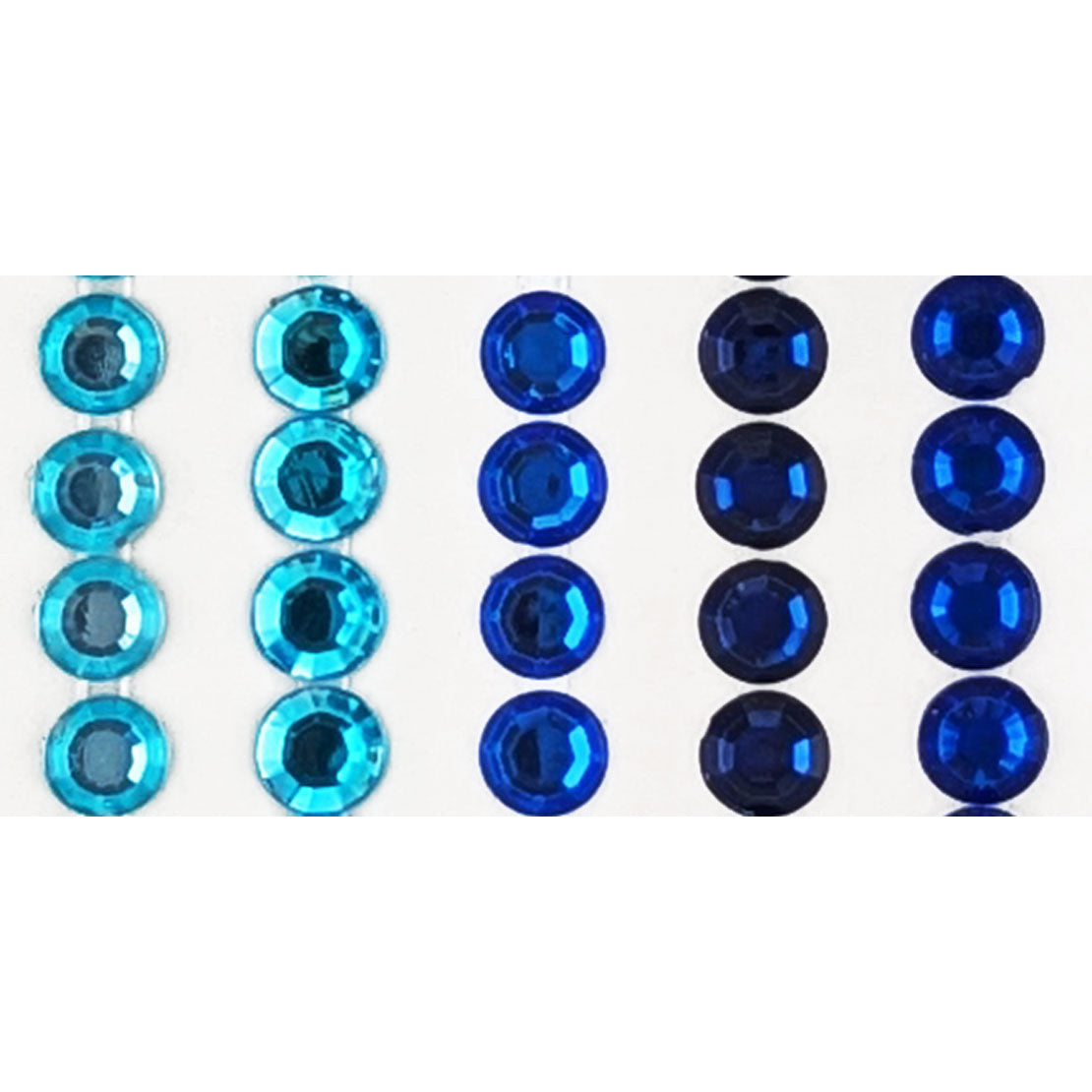 Rhinestone Borders 5pk - Blues