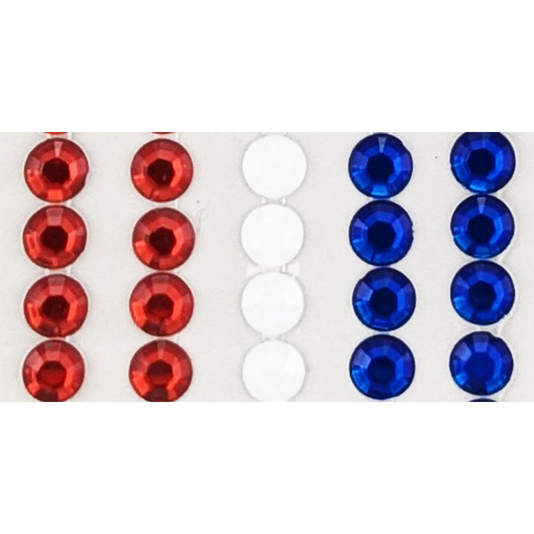 Rhinestone Borders 5pk - Aussie Flag