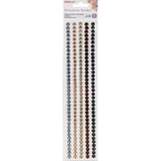 Porta Craft Craft Vault Rhinestone Borders 5pk - Solid Metal