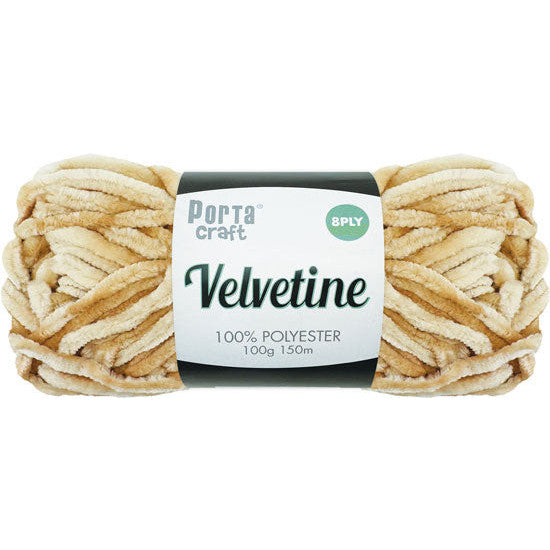 Velvetine Yarn 100g 150m Almond