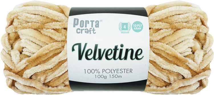 Velvetine Yarn 100g 150m Almond