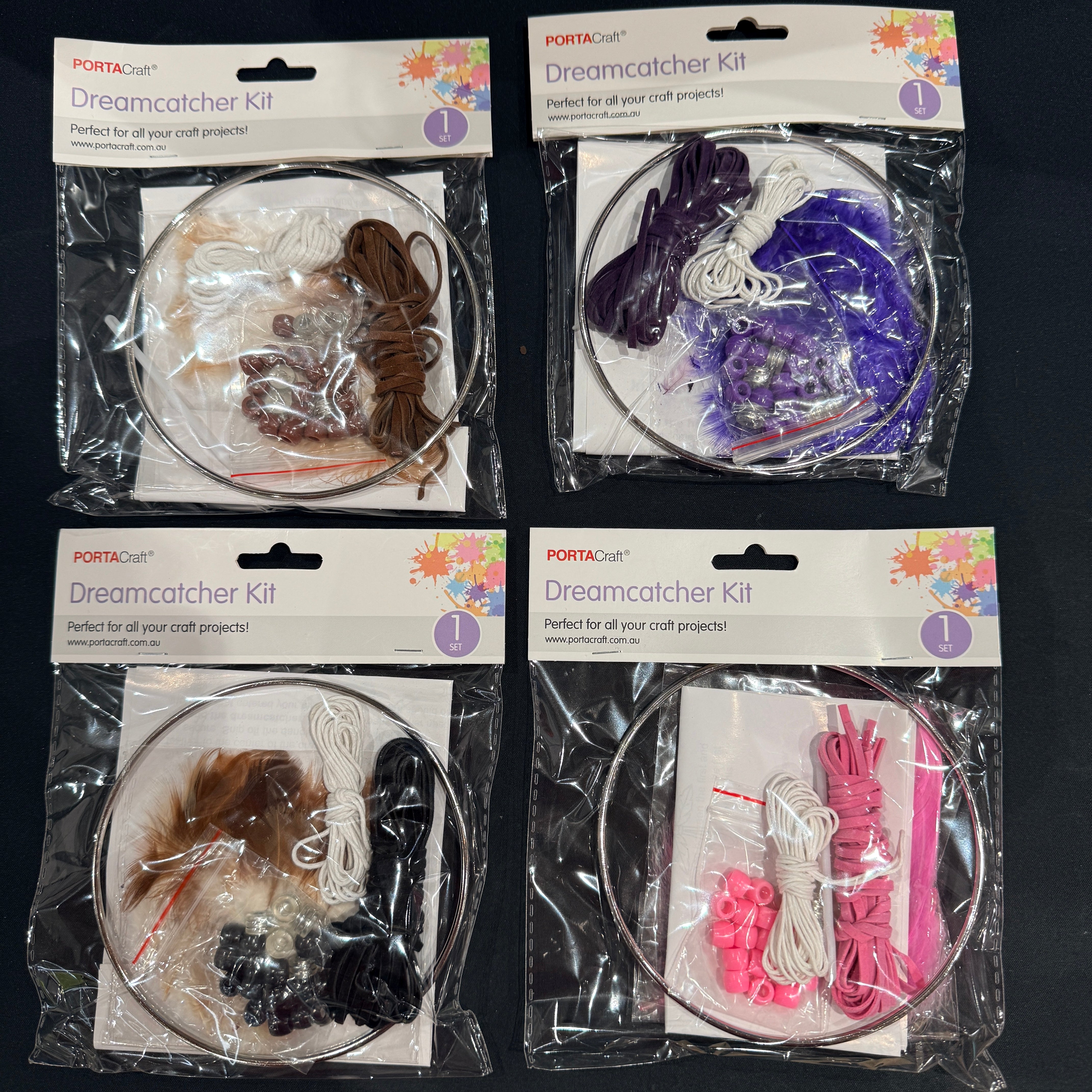 Dreamcatcher Kit 4 Assorted