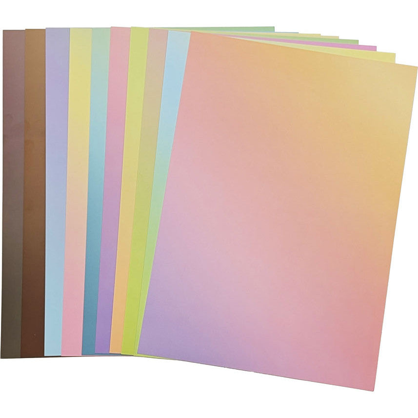 A4 Colour Block Card 250gsm 30pk Pastels