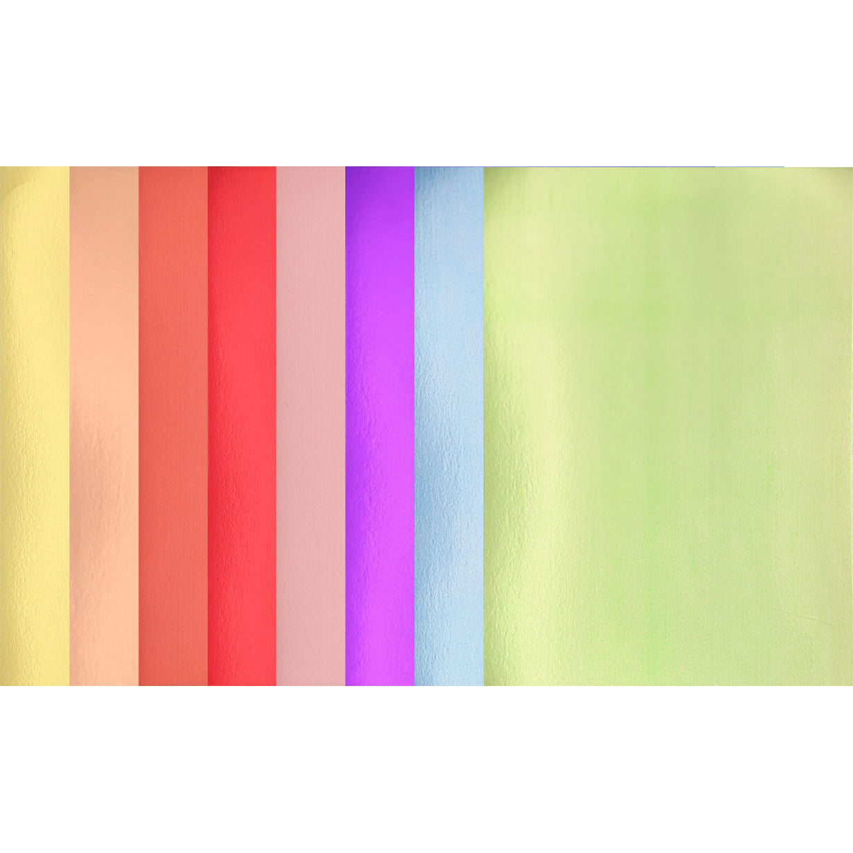 A4 Foil Card Pad 180gsm 16pk Rainbow