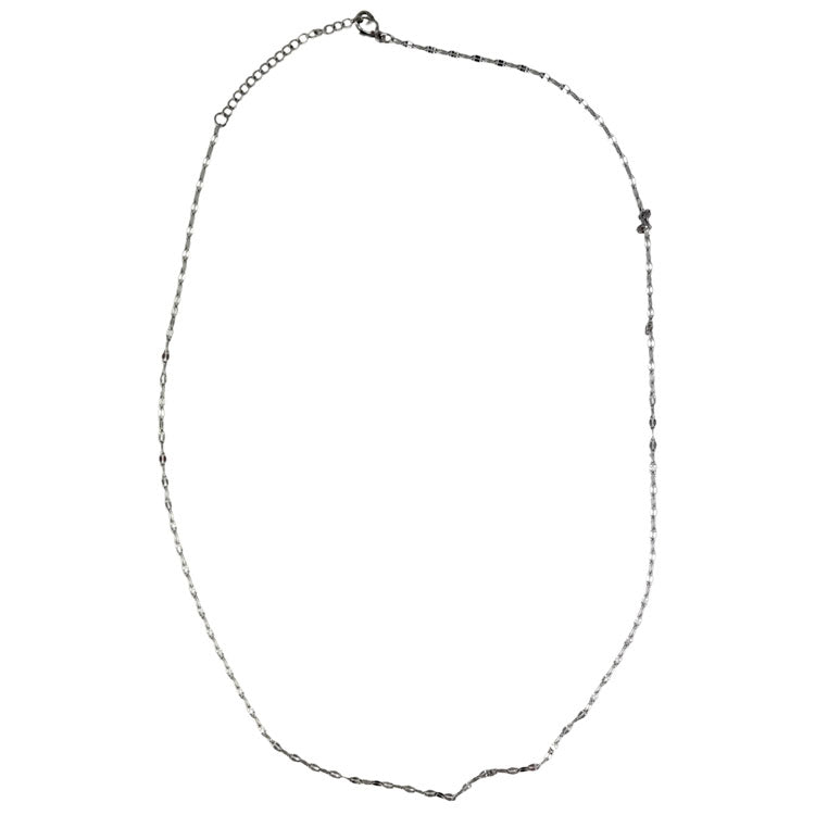 Necklace Chain Stainless Steel 55cm with 5mm Lobster Clasp - Silver Colour