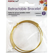 Porta Craft Gold Colour Adjustable Bangles