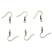 Iron Earring Hooks 19mm 6pk