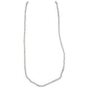 Necklace Chain 75cm with 4.5x7mm Links - Silver Colour
