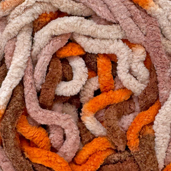 Chenille Blanket Yarn 100g 80m 12ply Multi Outback