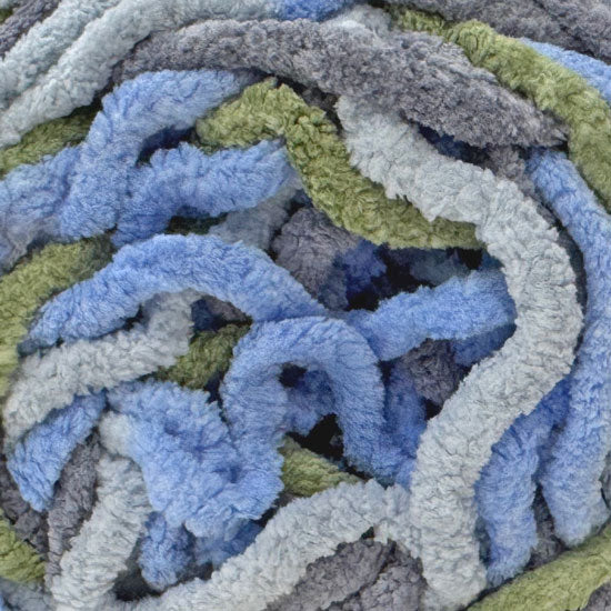 Blanket Chenille Yarn 100g 80m 12ply Multi Dolphin