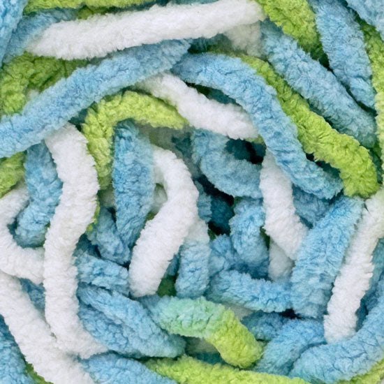 Blanket Chenille Yarn 100g 80m 12ply Multi Pixie Garden