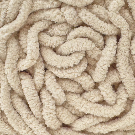 Blanket Chenille Yarn 100g 80m 12ply Solid Flat White
