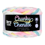 Porta Craft Chunky Chenille Yarn 200g 16ply 58m Easter Egg