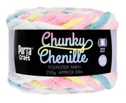Porta Craft Chunky Chenille Yarn 200g 16ply 58m Easter Egg