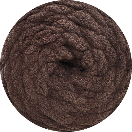 16 ply Chunky Chenille Yarn Chocolate