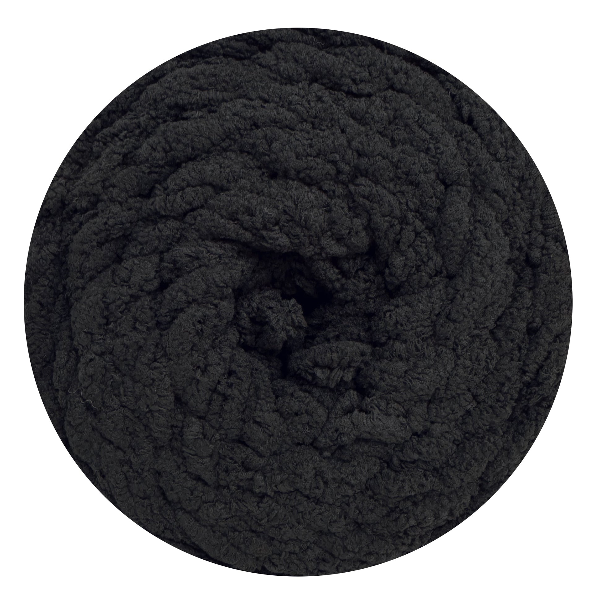 Black - Porta Craft Chunky Chenille Yarn 200g 16ply 58m
