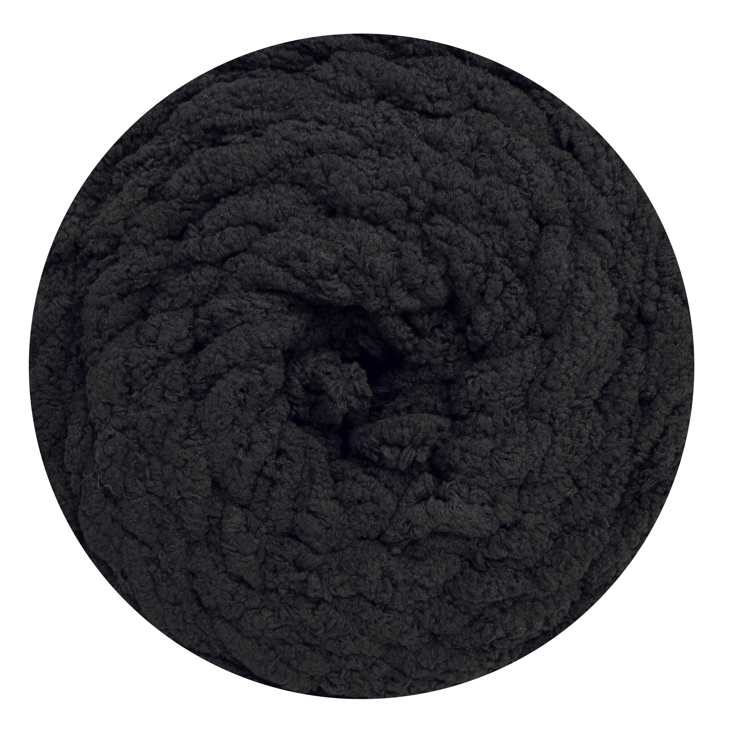 Black - Porta Craft Chunky Chenille Yarn 200g 16ply 58m