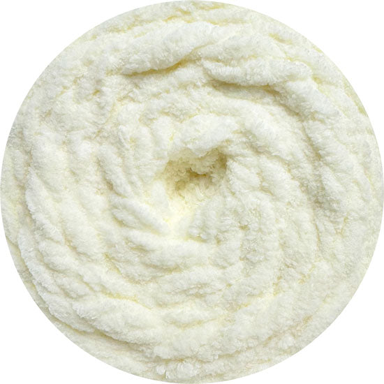 16 ply Chunky Chenille Yarn Cream