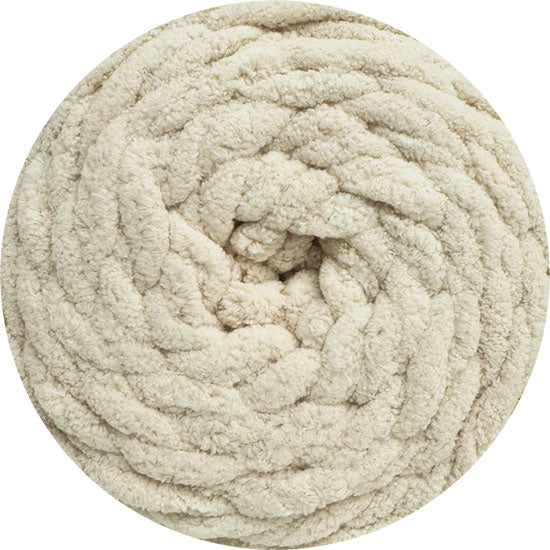 16 ply Chunky Chenille Yarn Ivory