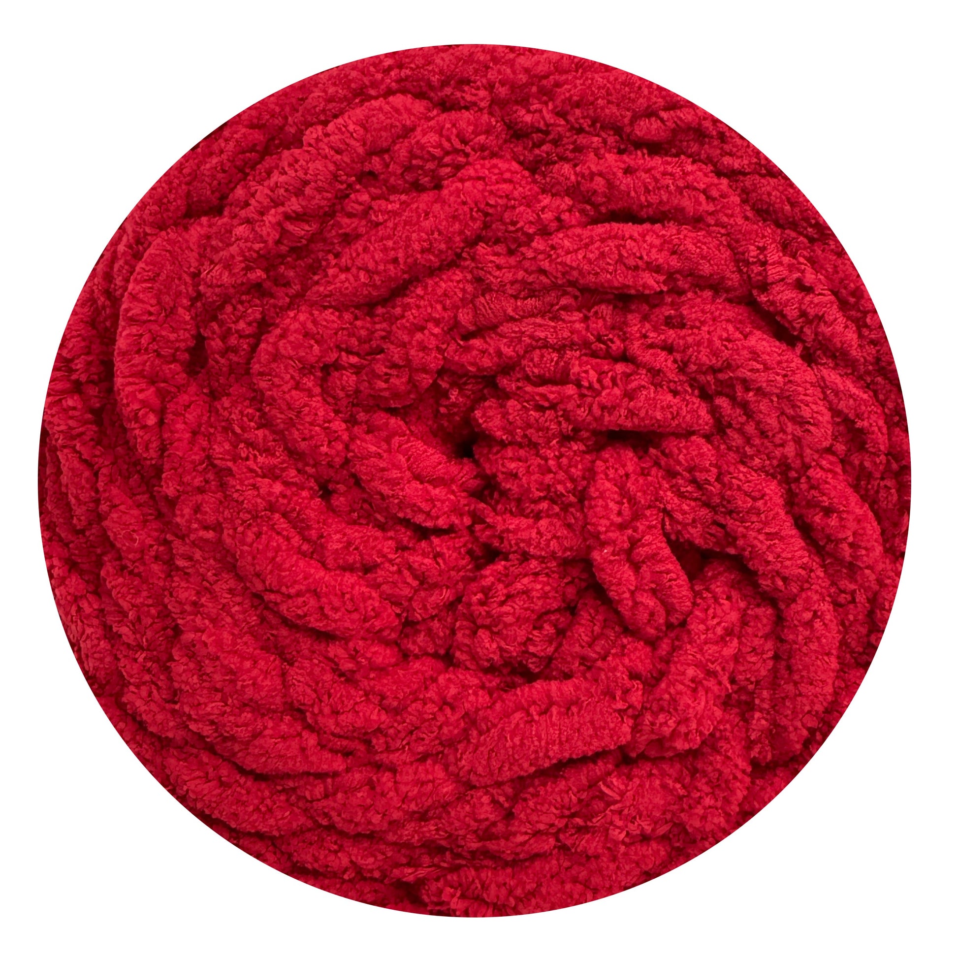 Crimson - Porta Craft Chunky Chenille Yarn 200g 16ply 58m
