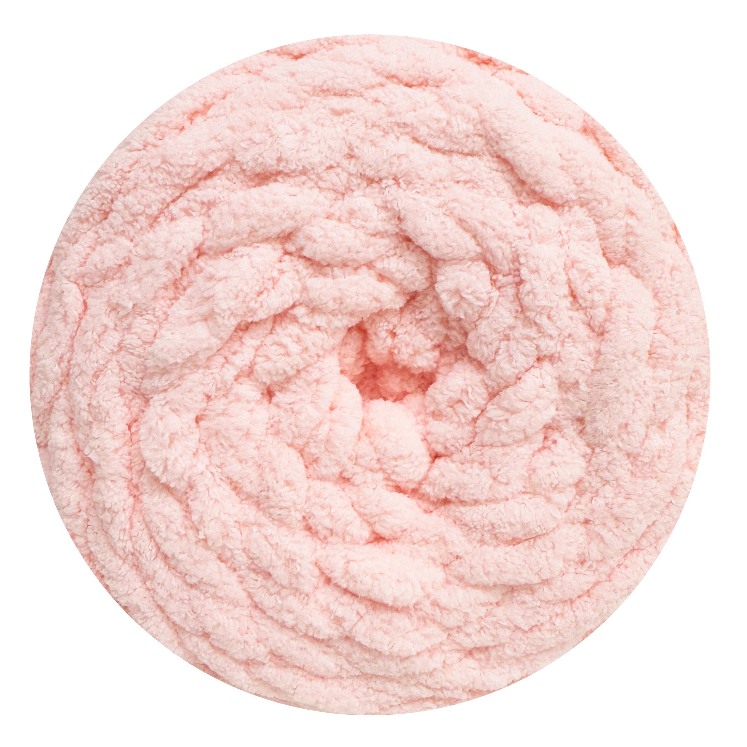 Baby Pink - Porta Craft Chunky Chenille Yarn 200g 16ply 58m