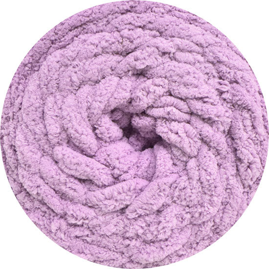 16 ply Chunky Chenille Yarn Lilac