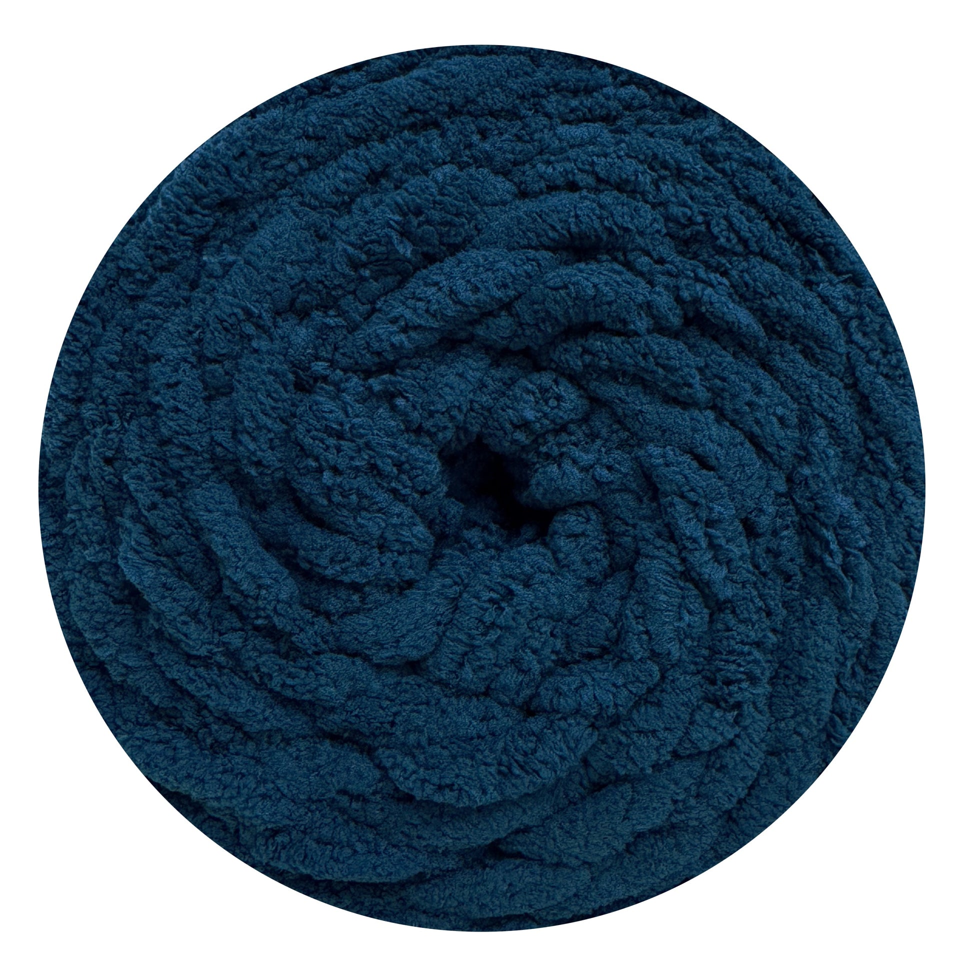 Dark Blue - Porta Craft Chunky Chenille Yarn 200g 16ply 58m