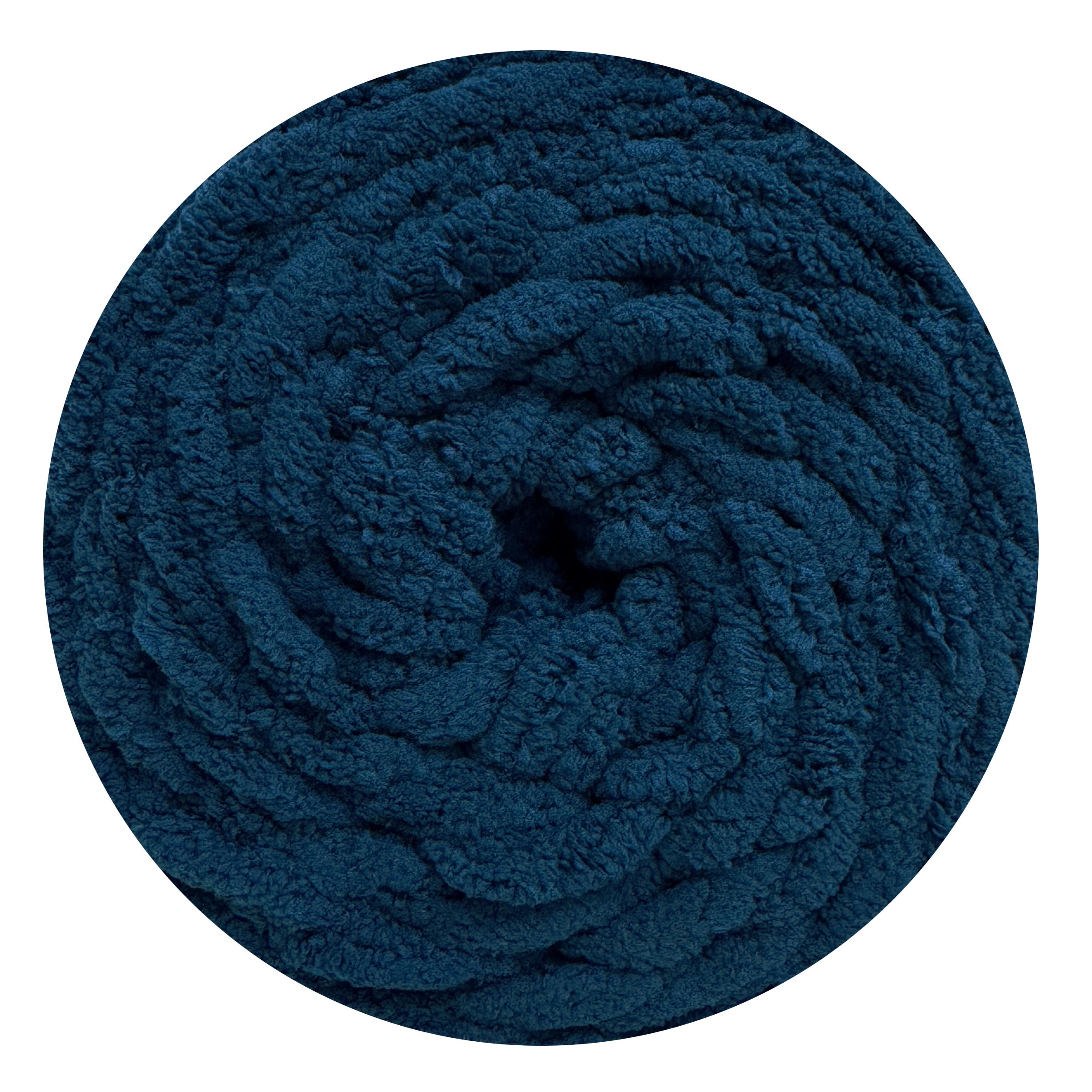 Dark Blue - Porta Craft Chunky Chenille Yarn 200g 16ply 58m