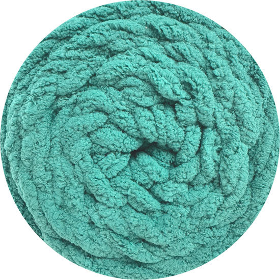 16 ply Chunky Chenille Yarn Teal