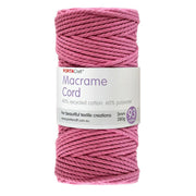 Macrame Cord Twisted 280g 3mm 93m Pink