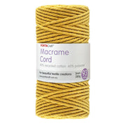 Macrame Cord Twisted 280g 3mm 93m Butterscotch
