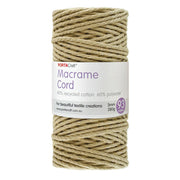 Macrame Cord Twisted 280g 3mm 93m Almond