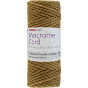 Macrame Cord Twisted 39m 3mm - Tan